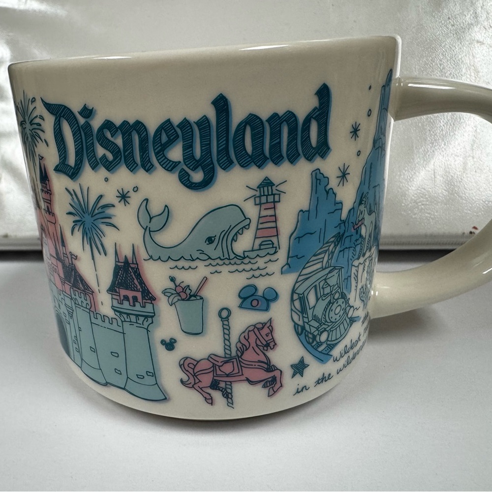 Disneyland starbucks been there series pin drop collection